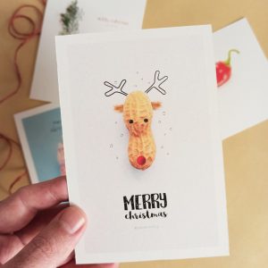 4 Christmas cards pack